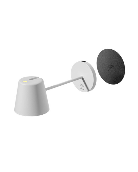 Silwy x Sompex SILWY Akku-Tischlampe Weiß 2,2W steuerbare Lichtfarbe IP65 SYSO-2024-W2