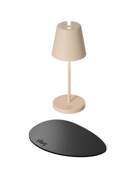 Silwy x Sompex SILWY Akku-Tischlampe Sand 2,2W steuerbare Lichtfarbe IP65 SYSO-2024-W4