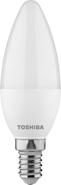 Toshiba LED Kerze dimmbar E14 5W 4000K 470Lm wie 40W 4711112387366