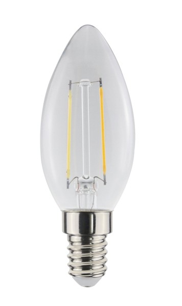 Toshiba LED Filament Kerzen Lampe E14 2.5W 2700K 250Lm wie 25W 4711112384273