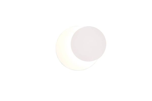 Trio Mio LED Wandleuchte  6W ⌀18cm Weiß Matt warmweiss indirekte Beleuchtung