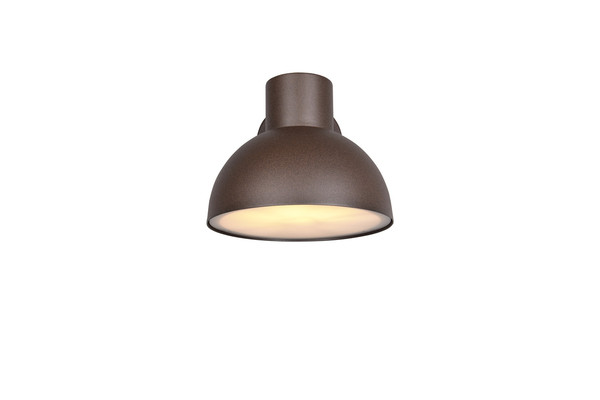 Trio 262360124 Elbe E27 Wandleuchte Rostfarbig IP44