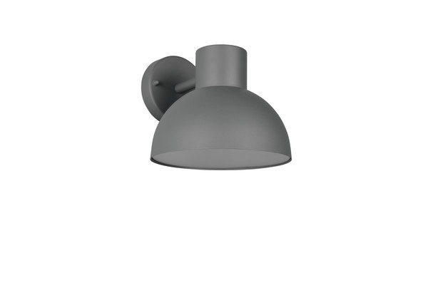 Trio 262360142 Elbe E27 Wandleuchte Anthrazit IP44