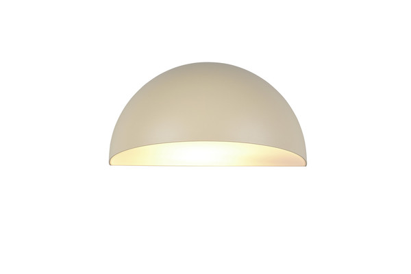 Trio 262460166 Maas E27 Wandleuchte Sand IP44