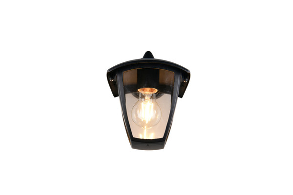 Trio 263260132 Venta E27 Wandleuchte Schwarz Matt IP44
