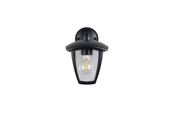 Trio 263260132 Venta E27 Wandleuchte Schwarz Matt IP44