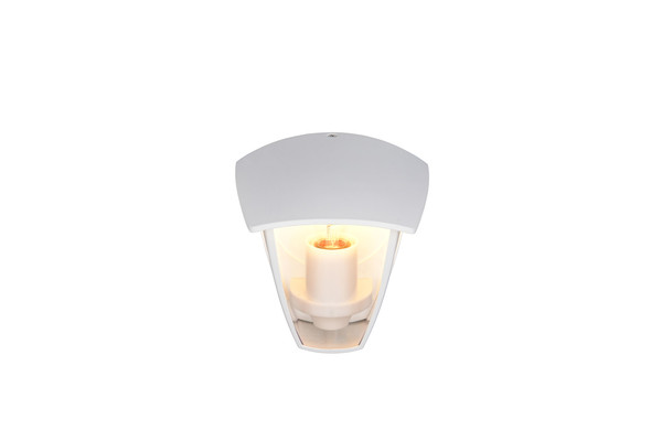 Trio 263260231 Venta E27 Wandleuchte Weiß Matt IP44