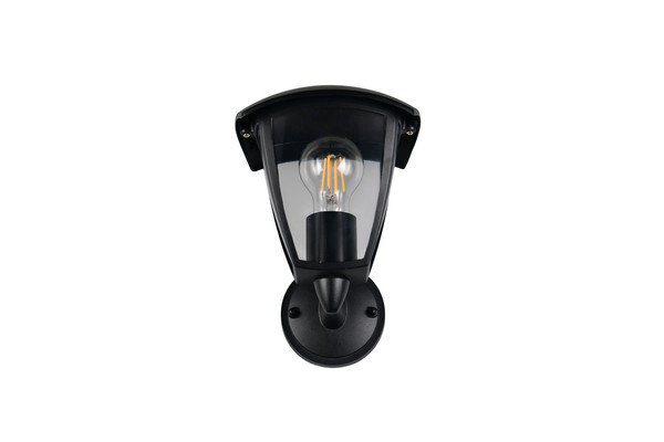 Trio 263260232 Venta E27 Wandleuchte Schwarz Matt IP44