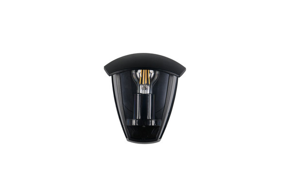 Trio 263260332 Venta E27 Wandleuchte Schwarz Matt IP44