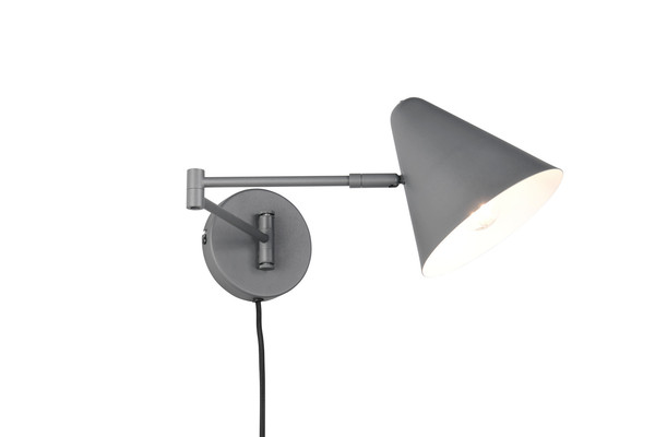 Trio 263970142 Cosima E14 Wandleuchte ⌀15cm Anthrazit