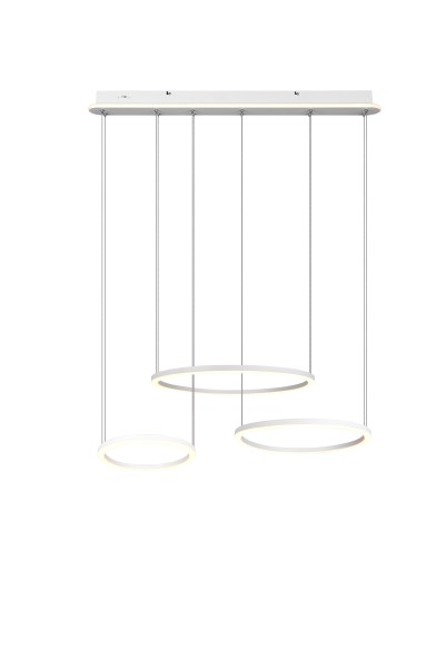 Trio 323610331 LED Pendelleuchte MORRISON Weiss matt 56W dimmbar