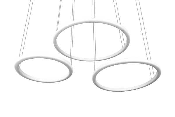 Trio 323610331 LED Pendelleuchte MORRISON Weiss matt 56W dimmbar
