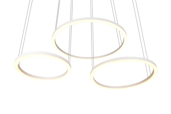 Trio 323610331 LED Pendelleuchte MORRISON Weiss matt 56W dimmbar