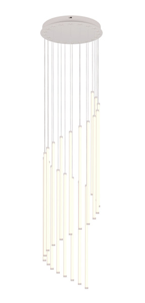 Trio 330632076 Baxter LED Pendelleuchte 68W ⌀37cm dimmbar Warm Grey CCT einstellbare Lichtfarbe