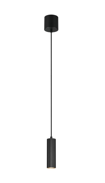 Trio 367700132 Soka GU10 Pendelleuchte ⌀9cm Schwarz Matt