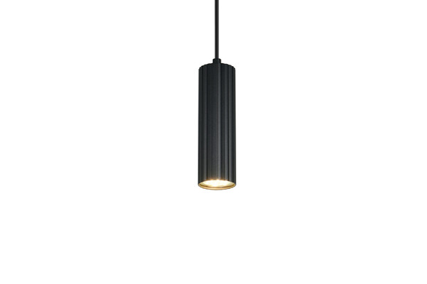 Trio 367700132 Soka GU10 Pendelleuchte ⌀9cm Schwarz Matt