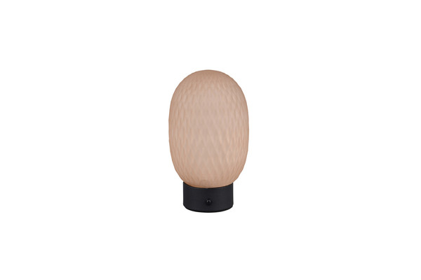 Trio 564210113 Facette LED Tischleuchte 1,5W ⌀11,8cm Amberfarbig warmweiss Touch