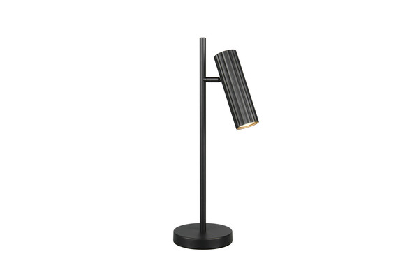 Trio 567700132 Soka GU10 Tischleuchte ⌀15cm Schwarz Matt