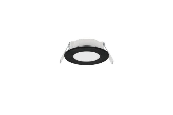 Trio 635110102 Himal LED Einbauleuchten 3,5W ⌀8,5cm dimmbar Schwarz IP65 CCT einstellbare Lichtfarbe