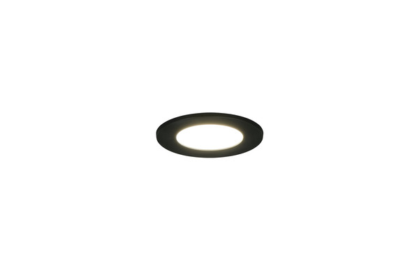 Trio 635110102 Himal LED Einbauleuchten 3,5W ⌀8,5cm dimmbar Schwarz IP65 CCT einstellbare Lichtfarbe