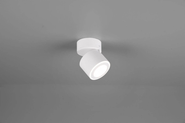 Trio Taurus LED Deckenleuchte  5W ⌀8,7cm Weiß Matt warmweiss