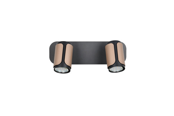 Trio 814500265 Gillan GU10 Strahler 2-fach Coffee