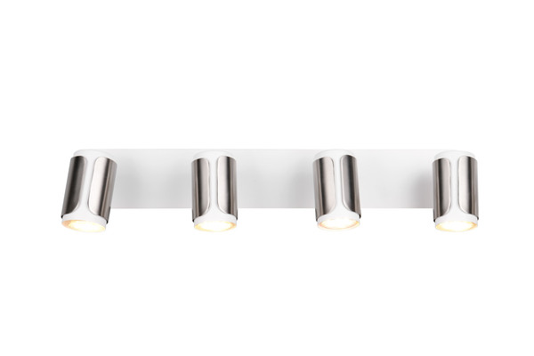 Trio 814500407 Gillan GU10 Strahler 4-fach Nickel Matt