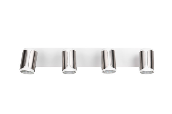 Trio 814500407 Gillan GU10 Strahler 4-fach Nickel Matt