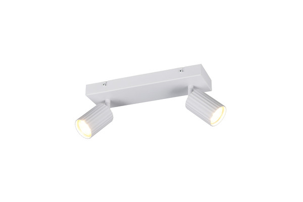 Trio 867700231 Soka GU10 Strahler 2-fach Weiß Matt