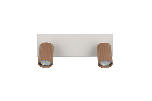 Trio 867700265 Soka GU10 Strahler 2-fach Coffee