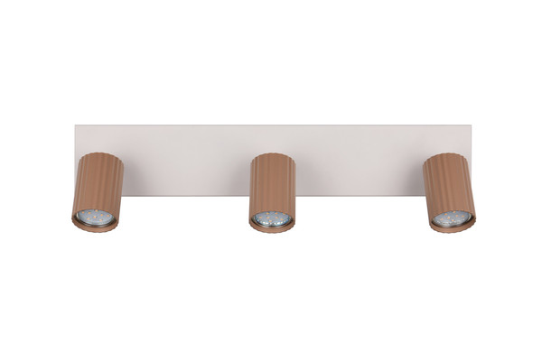 Trio 867700365 Soka GU10 Strahler 3-fach Coffee