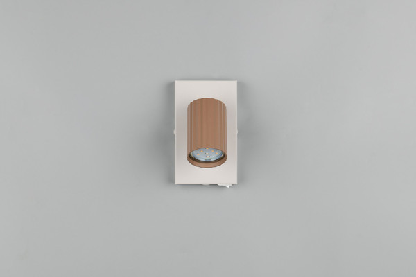 Trio 867770165 Soka GU10 Strahler ⌀5,5cm Coffee