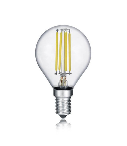 Trio Tropfen LED Lampe E14  4W ⌀4,5cm Klar warmweiss