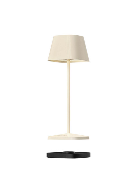 Villeroy & Boch NEAPEL MICRO RC Akku-Tischlampe Elfenbein Ceramic 2,3W steuerbare Lichtfarbe IP65 97112