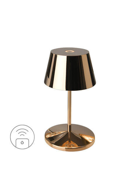 Villeroy & Boch SEOUL RC Akku-Tischlampe Rosegold 2,2W steuerbare Lichtfarbe IP65 97207