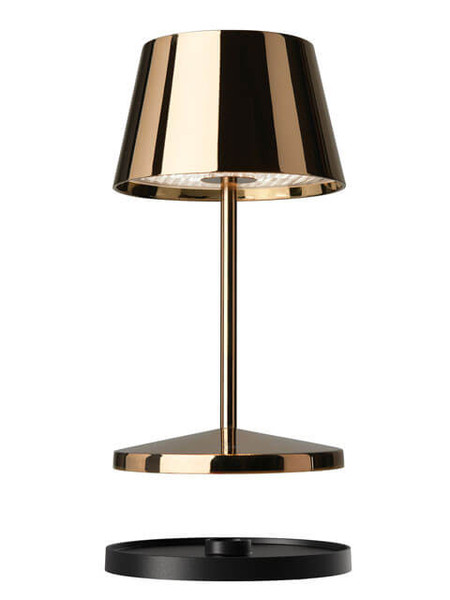 Villeroy & Boch SEOUL RC Akku-Tischlampe Rosegold 2,2W steuerbare Lichtfarbe IP65 97207