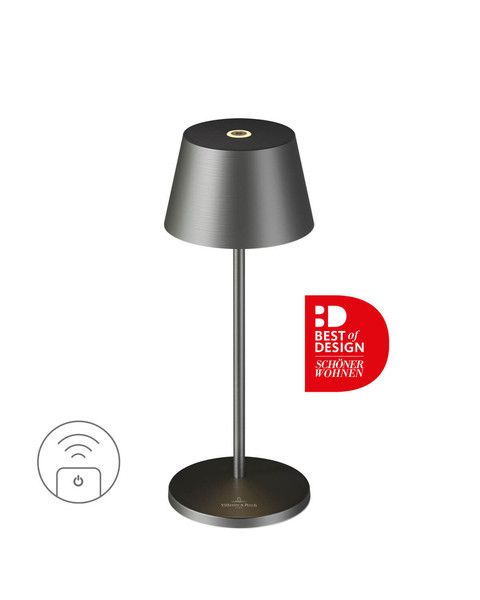 Villeroy & Boch SEOUL MICRO RC Akku-Tischlampe 2,3W steuerbare Lichtfarbe IP65 97248
