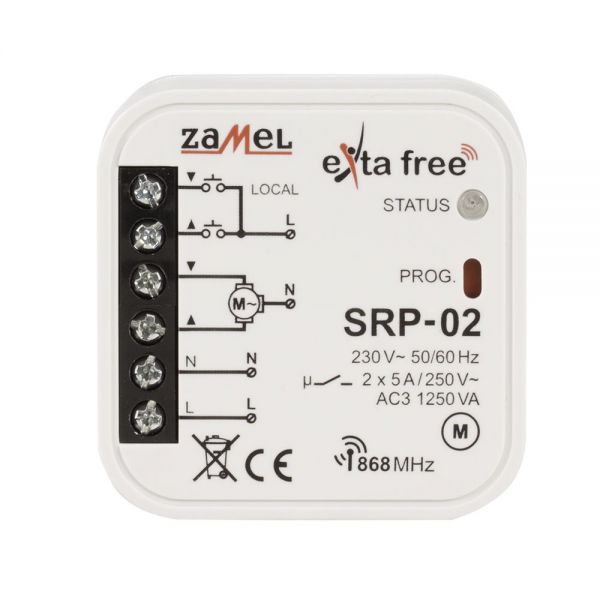Zamel Wireless Rollladen Controller Exta Free Komfort Bedienmodi SRP-02