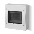 Sicherungskasten Verteilerkasten 6 Module Aufputz IP40