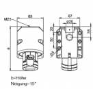 CEE Wandsteckdose 400V 32A IP44 PCE 125-6