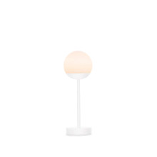 NewGarden NORAI SLIM 35 weiss LED Tischleuchte 3-Touch-Dimmer Akku Innen & Außen IP44
