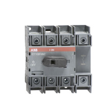 ABB OT100F4N2 Lastrennschalter 4-polig 100A m. schwarzem Knebelgriff