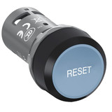 ABB CP9-1021 Drucktaster,blau,Reset, 1 Schließer + 1 Öffner