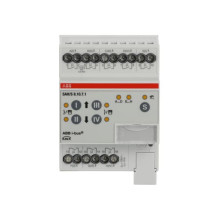 ABB SAH/S8.10.7.1 Schalt-/Jalousieaktor, 8fach, 10 A, REG, Made in Germany