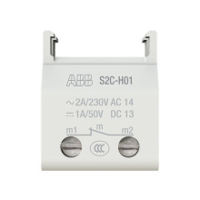 ABB S2C-H01 Integrierter Hilfsschalter 1 Öffner mit Schieber für MCB + AFDD