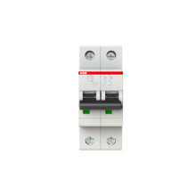 ABB S202-C16 Sicherungsautomat C-Char., 6 kA, 16 A, 2P, Made in Germany