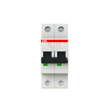 ABB S202-C20 Sicherungsautomat C-Char., 6 kA, 20 A, 2P, Made in Germany