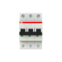 ABB S203-B6 Sicherungsautomat B-Char., 6 kA, 6 A, 3P, Made in Germany