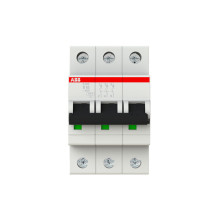 ABB S203-B63 Sicherungsautomat B-Char., 6 kA, 63 A, 3P, Made in Germany