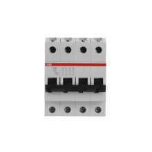 ABB S204-C16 Sicherungsautomat C-Char., 6 kA, 16 A, 4P, Made in Germany